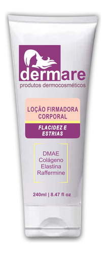 Loção Firmadora De Seios E Glúteos Com Dmae 240g - Dermare T