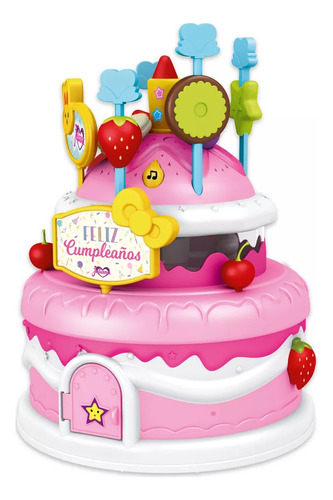 Juliana Torta Magica Con Carrusel Luz Y Sonido Toys Palace