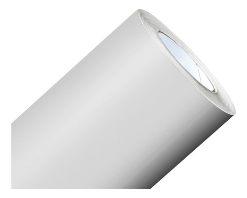 Papel Adesivo Branco P/ Envelopamento Geladeira 10m X 60cm Cor Branco Fosco