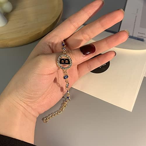 Rinhoo Friendship Pulsera Inicial Contra El Mal De Ojo Para