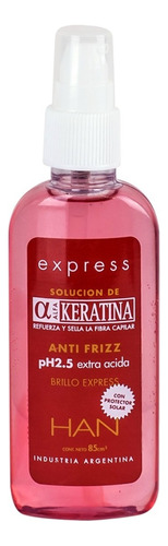 Solucion Antifrizz Express De Alfa Keratina Han X 85 Ml