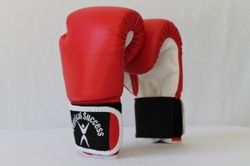 Guantes  Boxeo Para Niños Physical Success Partners Red 2oz