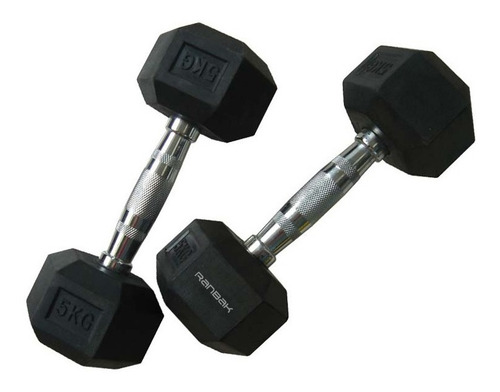Mancuerna Hexagonal Engomada Ranbak 052 7,5 Kg X Ud + Envio