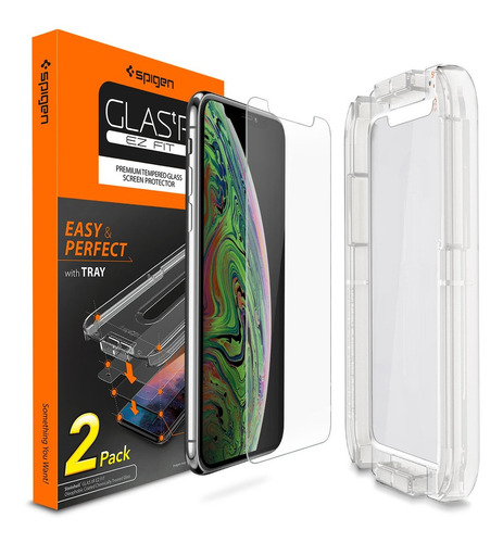 2x Peliculas Spigen iPhone XS Max 11 Pro Max 6,5 Polegadas