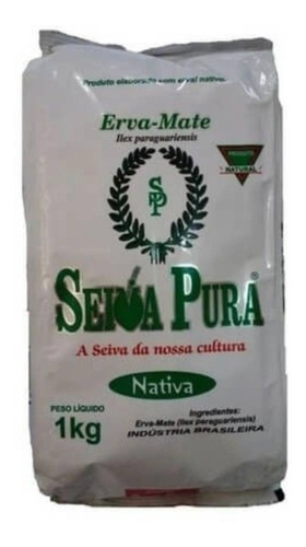 Erva-mate, Chimarrão Seiva Pura Sem Adição De Açúcar 6kg