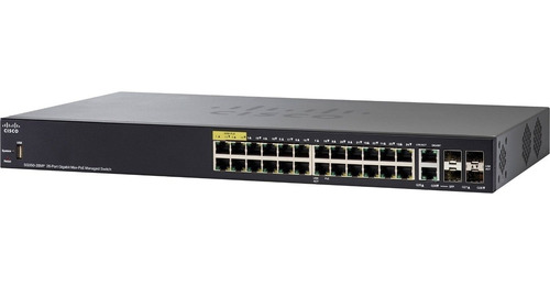 Switch Cisco Sg350-28mp 24p Poe Gigabit Sfp Vlan