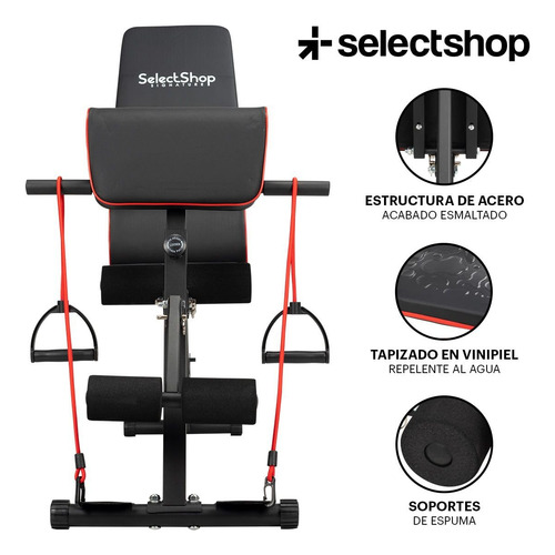 Banco De Pesas Ajustable Para Entrenamiento En Casa