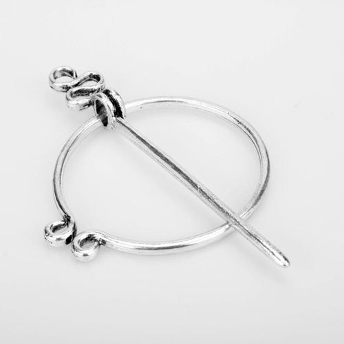 Pin De Broche De Capa De Chal Penanular 2 Piezas