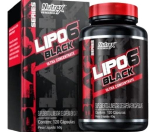 Lipo6 Black Utra Concentrate Brasileño 120 Cápsulas 