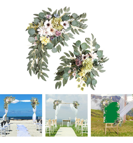 2 Piezas De Centro De Mesa De Boda De Estilo F Estilo F