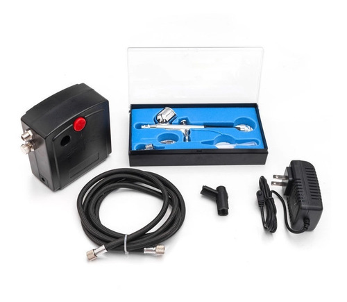 Imagen 8 de 10 de Sistema Aerografia Aerografo + Compresor Kit Calidad