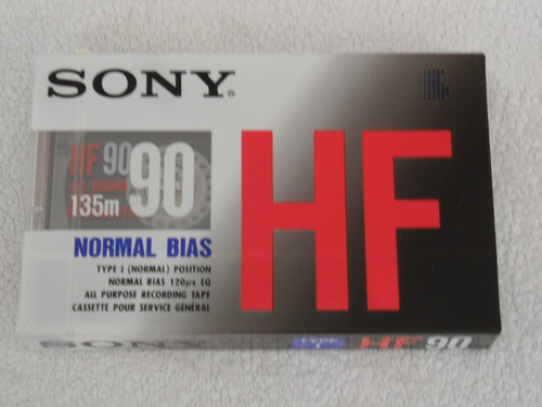 Audio Cassette Sony Hf 90 Vintage Tipo I