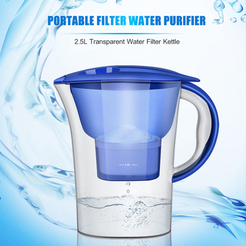 C Botella De Filtro De Agua Doméstica Con Jarra De Agua