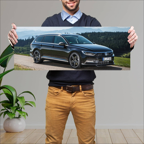 Cuadro 30x80cm Auto 2015 Volkswagen Passat Varia 230