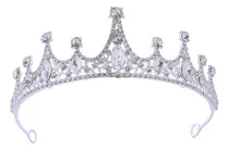Comprar Reina Corona Princesa Boda Tiara Tiara Nupcial Y Cumpleaños Color Plateado
