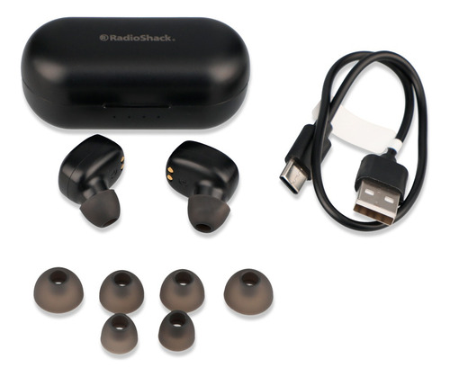 Audífonos In Ear T13pro Radioshack Color Negro