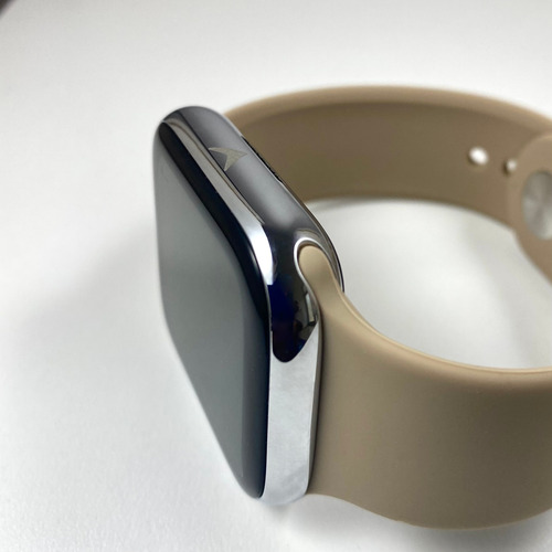 Malla Smart Watch 42 44 Mm Silicona Marrón Claro 4.2 Cm