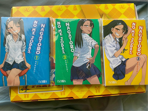 No Me Jodas Nagatoro 1-2-3 Pack Mangas Originales Ivrea Ar
