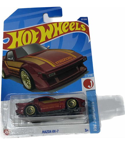 Hot Wheels Mazda Rx-7 Rojo