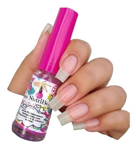 Base Nutribomba Oficial By Bruna Fortalecedor De Unhas + Nf