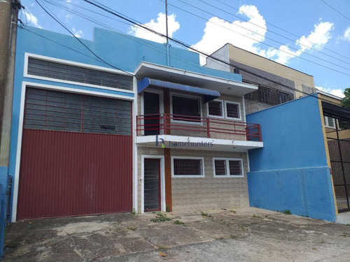 Galpão Para Alugar, 312 M² Por R$ 4.500,00/mês - Jardim Do Trevo - Campinas/sp - Ga0517