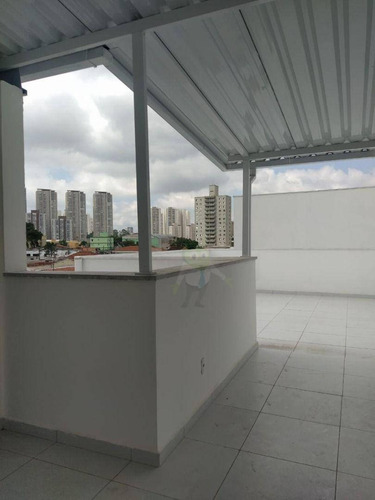 Imagem 5 de 22 de Cobertura Com 2 Dormitórios À Venda, 97 M² Por R$ 400.000 - Jardim Ocara - Santo André/sp - Co0407