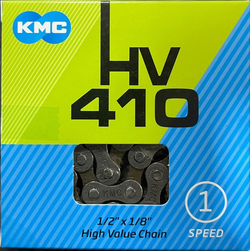 Cadena Kmc 1/2x1/8114l Hv410 1vel Gray/brown