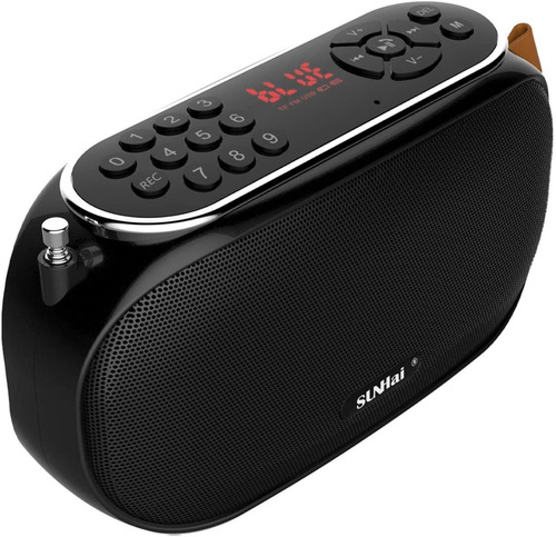 Imagen 1 de 8 de Altavoz Bluetooth Con Radio Fm