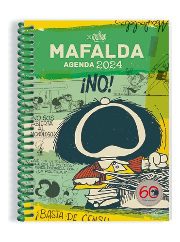 Agenda 2024 Mafalda Feminista Verde