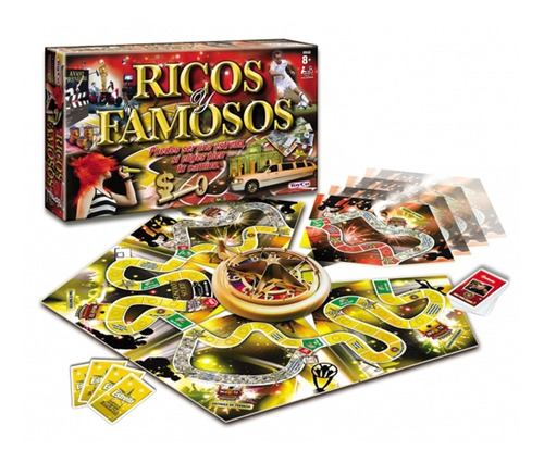 Juego De Mesa Ricos Y Famosos  Toyco