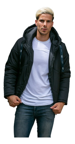 Campera Inflable Puffer Hombre Venecia Premium Abrigada