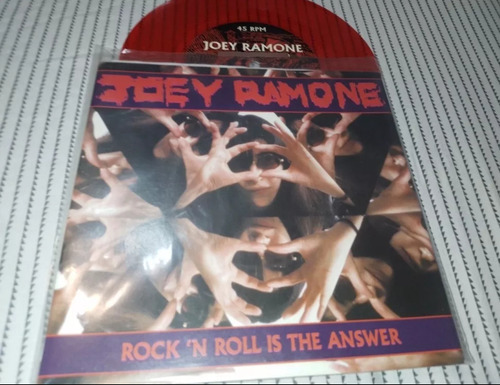 Joey Ramone - Rock & Roll Is The Answer Vinilo 7  