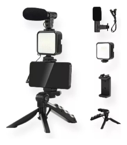 Kit Vlogger Para Celular Y Camara Pro Videos Youtube Tiktok