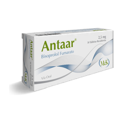 Antaar 2,5mg X30 Tabletas