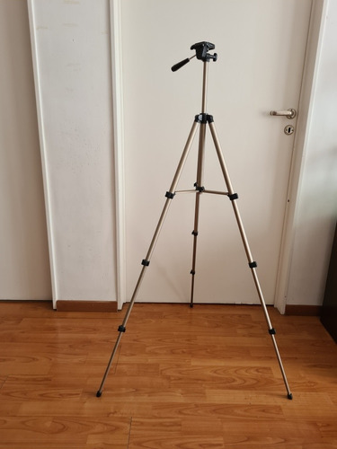 Trípode Hama Aluminio, Ultra Liviano Hasta 125cm Altura (Usado)