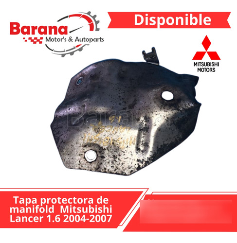 Tapa Protectora De Manifold Mitsubishi Lancer 1.6 2004-2007