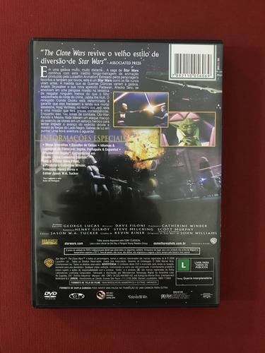 Dvd - Star Wars The Clone Wars - Seminovo (Usado)