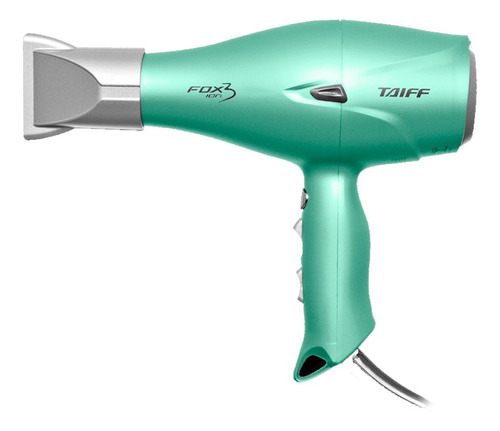 Secador Taiff Fox Ion 3  Íon Soft Green Profissional 2200w