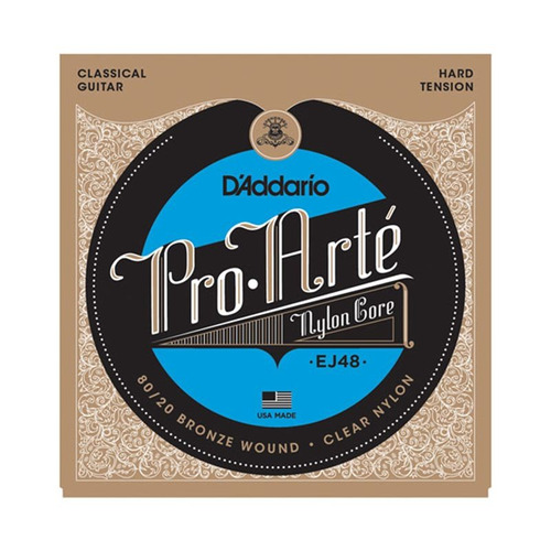 Set De Clásica Pro-arté Hard Tension D'addario Ej48