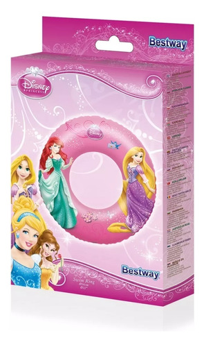 Salvavidas Inflable Disney Princesas 3-6 Años Bestway 91043