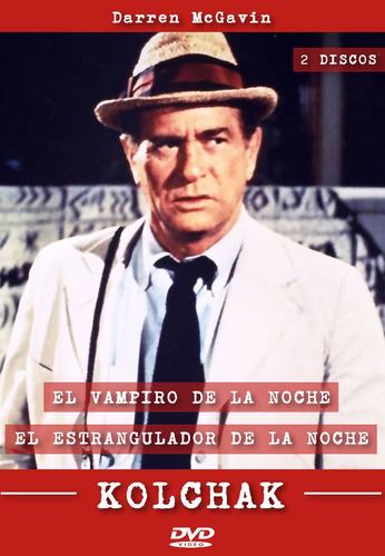 Kolchak ( 2 Dvd - Peliculas Larga Duracion) Darren Mcgavin