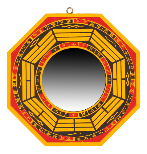 Feng Shui Bagua Espejo Tradicional Chino Convexo