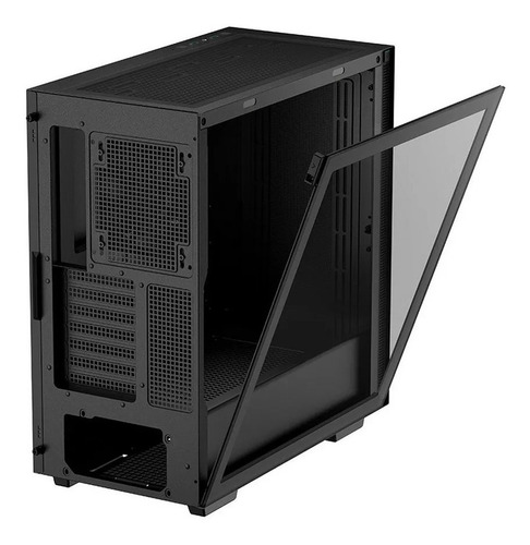 Funda Deepcool Ch510 Gamer, Mid Tower, color negro
