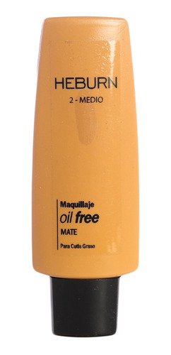 Heburn Profesional Base Maquillaje Oil Free Mate 124