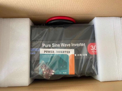 Imagen 5 de 5 de Inversor 12 A 220v 3000w Senoidal C/ Display. Electroimpulso