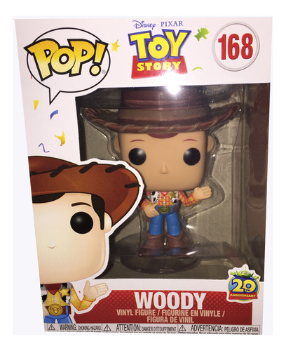 Funko Pop Disney Pixar Toy Story Woody 20th Aniversary