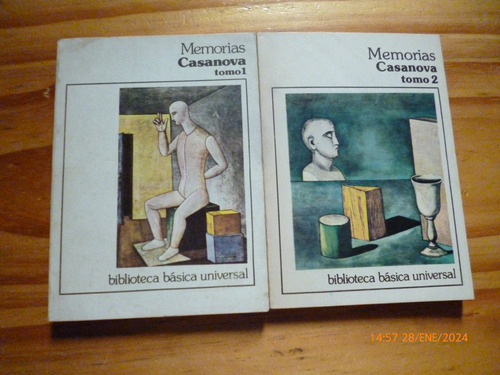 Memorias (selecciòn), Casanova 2 Tomos