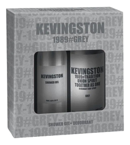 Pack Desodorante Kevingston + Gel De Ducha Calidad Premium Fragancia Fougere Amaderado Ambarado