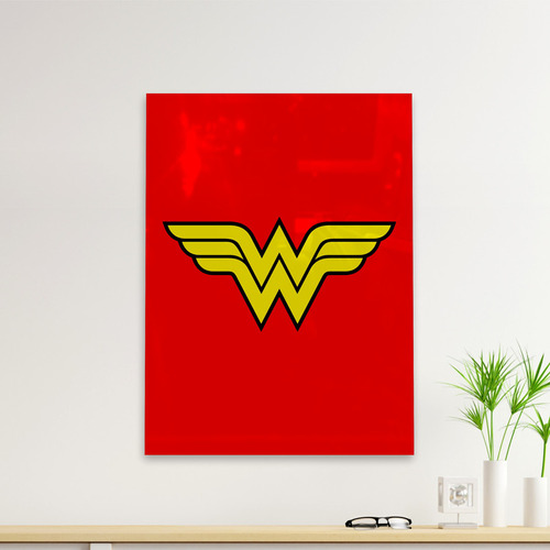 Cuadro Deco Wonder Woman (d0384 Boleto.store)