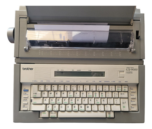 Máquina De Escribir Brother Gx-9000 Como Nueva